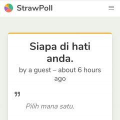 Tolong jangan mengumpat. In shaa Allah.